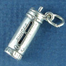 Baby Bottle Charm Sterling Silver