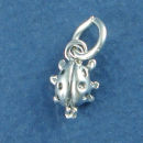 Lady Bug Charm Sterling Silver