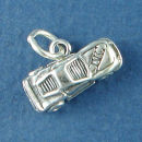 Car Nascar Style Race Car Sterling Silver Charm for Charm Bracelet