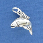 Fish Sterling Trout Charm