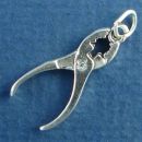 Tool, Workmans Pliers 3D Sterling Silver Charm Pendant