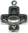 Cross Sterling Silver Charm