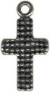 Cross Sterling Silver Charm