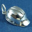 Construction Hat Charm in Sterling Silver