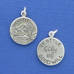 Seattle Charm Sterling Silver