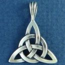 Celtic Knot Circle of Life Sterling Silver Pendant Medium