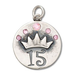 Quinceanera Charms Sterling Silver