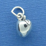 Sterling Silver Apple Charm