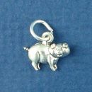 Pig Sterling Silver Mini Charm Pendant