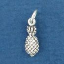 Pineapple Sterling Silver Mini Charm Pendant