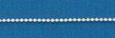 150 Ball Bead Chain Sterling Silver Necklace 14 Inch