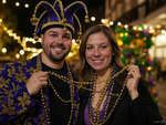 Celebrating Mardi Gras with Gold Pewter Charms from New Orleans