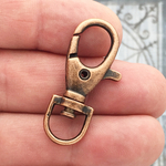 Keychain Clasp Hooks Copper Lobster Clasp