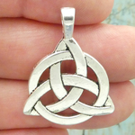 Celtic Love Knot Pendants Wholesale Circle of Life in Silver Pewter Trinity Knot