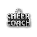 Coach Cheer Charm Antique Silver Pewter