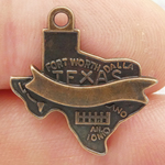 Texas Charms Wholesale in Antique Copper Pewter 