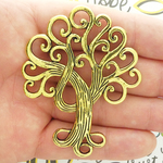 Tree of Life Pendants Wholesale in Gold Pewter