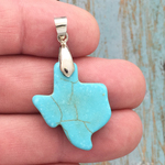 Texas Charm Silver Pewter Turquoise