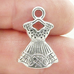 Dress Charms Bulk Silver Pewter